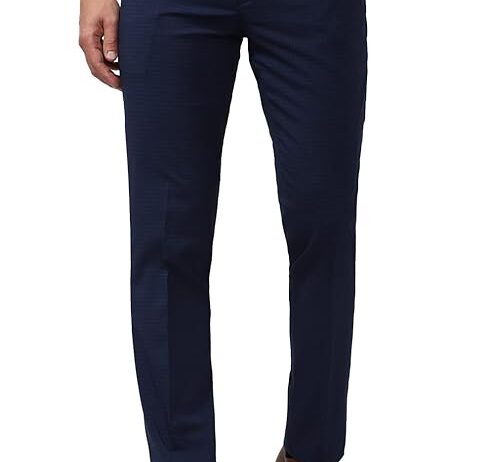 Peter England Men’s Slim Work Utility Pants